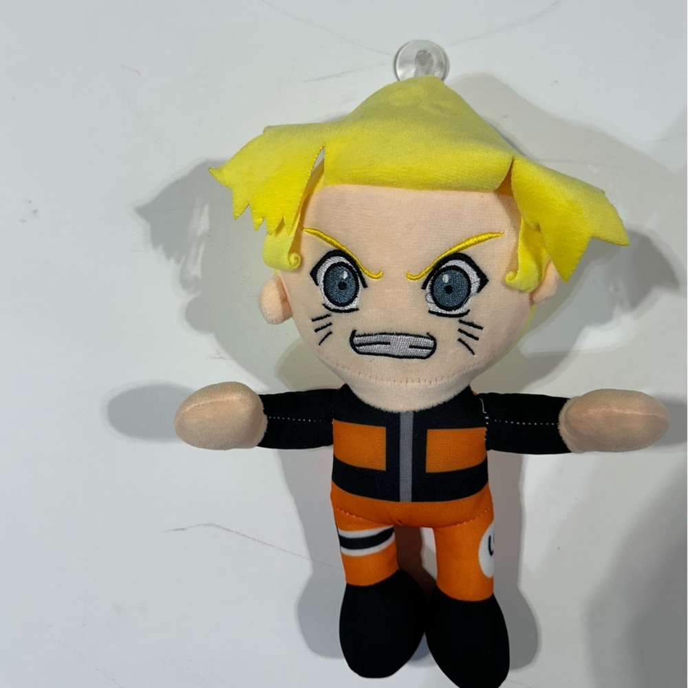 Naruto window cling plush